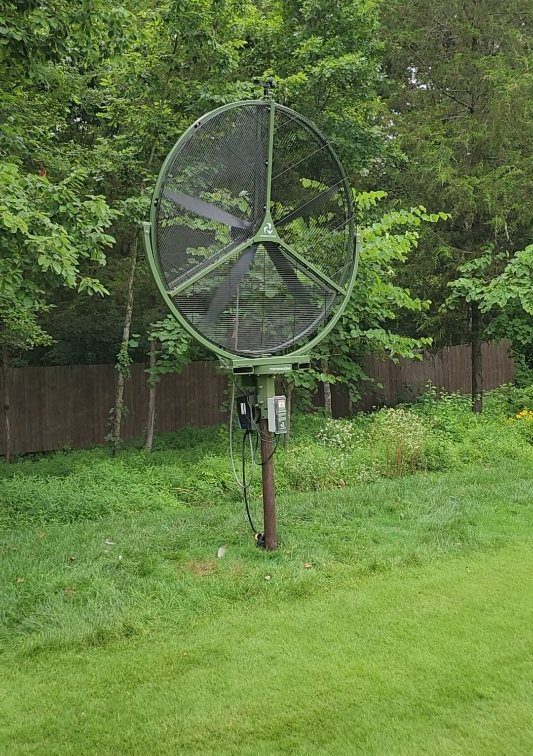 Performance Fan Control Air Intelligience drying golf greens